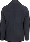Suitable Caban Mantel Wolle Navy Product / Achterkant