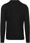 Suitable Crew Zip Merino Black Product / Achterkant