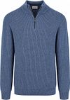 Suitable Half Zip Pull Cowo Bleu commander en ligne | PU-COWO-HZ-24 195421 | Suitable Luxembourg