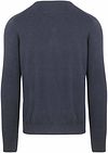 Pullover melange blu navy Suitable Respect Vinir Product / Achterkant