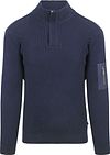 Suitable Mou Half Zip Trøje Navy RSP-24PUMOUZ-NA