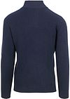 Suitable Mou Pull Demi-Zip Bleu Foncé Product / Achterkant