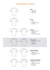 Suitable T-shirt blanc à col en V profond Vitaru Stretch 4 Packs Anders