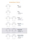 Suitable Vibambo T-Shirt z dekoltem V białe 6-pack Anders