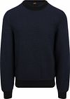 BOSS Sweter Niebieski 50533785-001