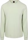 BOSS Sweter Zielony 50574199-384