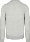 Sweter Suitable Crew Zip Merino w kolorze szarym Product / Achterkant