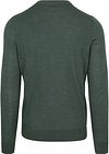 Sweter Suitable Crew Zip Merino zielony Product / Achterkant