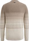 Sweter Vanguard z dzianiny w paski w kolorze beżowym Product / Achterkant