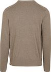 Tommy Hilfiger Pullover Cotton Kaschmir Taupe Product / Achterkant