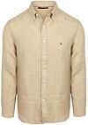 Tommy Hilfiger Skjorte Lin Beige MW0MW41530-RBT