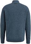 Vanguard Trui Half Zip Blauw Product / Achterkant
