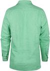 Camicia in lino Steppin' Out verde menta Product / Achterkant