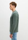 Marc O'Polo Long Sleeve T-Shirt ciemnozielony Model / Zijkant