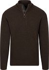 Barbour Holden Half Zip Pullover Wool Dark Oak order online | MKN0837-BR17 | Suitable Hungary