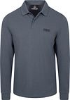 Barbour International Longsleeve Piqué Poloshirt Washed Charcoal MML1348-CH11 commander en ligne | Suitable