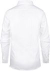 Camicia Steppin' Out Extra Long Sleeves in twill bianco Product / Achterkant