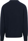 William Lockie Lambswool Navy Product / Achterkant