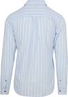Dstrezzed Camicia Clay Seersucker Blu a righe Product / Achterkant