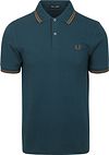 Fred Perry Polo Twin Tipped M3600 Blå M3600-Z48