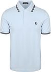 Fred Perry Polo Twin Tipped M3600 Blå Y69 M3600-Y69