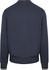 Fred Perry Sweater Logo Navy Product / Achterkant