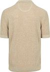 Gant Knitted Polo Shirt Beige Product / Achterkant