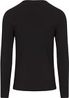 Garage Basic T-Shirt de manga larga elástico negro Product / Achterkant