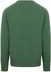 William Lockie V-Neck Lambswool Green Product / Achterkant