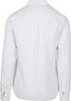 Camicia in lino bianca KnowledgeCotton Apparel Product / Achterkant