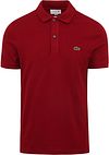 Lacoste Poloshirt Pique Bordeaux PH4012-476 kopen | Suitable