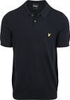 Lyle & Scott Knitted Polo Shirt Navy order online | Suitable