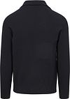 Maglione half-zip Suitable Tias Cooldry Knit blu navy Product / Achterkant