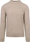 Marc O'Polo Strik Trøje i Beige Uld 330506660174-737