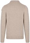 NZA Trui Dobson Wool Blend Sand Product / Achterkant