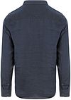 No Excess Chemise en Lin Marine Product / Achterkant