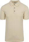 No Excess Knitted Poloshirt Structuur Ecru 23210244-016 kopen | Suitable
