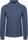 Køb NZA Langærmet Polo Marshall Dusk Navy 25BN221-1653 | Suitable