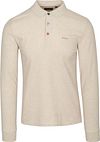 NZA Longsleeve Polo Shirt Isaac Piqué Sand order online | 24GN200-1101 | Suitable Lithuania