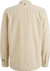 PME Legend overshirt z dobby corduroy w kolorze ecru Product / Achterkant