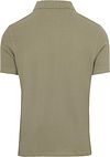 Polo piqué Barbour en verde empolvado Product / Achterkant