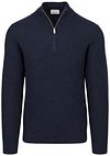 Profuomo Half Zip Pullover Dunkelblau mit Struktur PPXJ30023A-P kaufen | Suitable