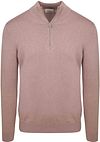 Profuomo Half Zip Pullover Luxury Basic Pink order online | Suitable Lithuania