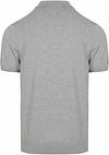 Profuomo Knitted Polo Shirt Grey Product / Achterkant