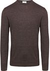 Profuomo Pullover i Merinould Brun PPVJ30001J-H