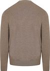 Profuomo Pullover Luxury Basic Taupe Product / Achterkant