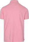 Steppin' Out Polo Piqué Klassisk Rosa Product / Achterkant
