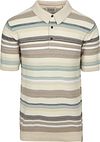 Scotch And Soda Strikket Polo Beige 178808-270