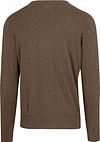 Steppin' Out Maglia in cotone e cashmere con scollo a V taupe mélange Product / Achterkant