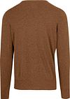 Steppin' Out Pull Cotton Cashmere Col-V Camel Product / Achterkant